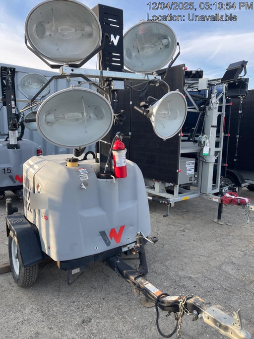 2019 Wacker Neuson LTV6L-MH Wacker Neuson LTV6L Mobile Light Tower w/Fuel Level Sensor Installed