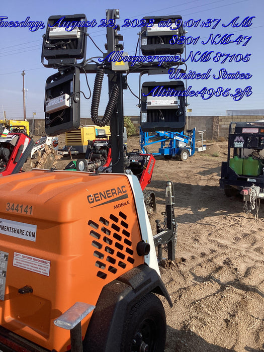 2023 Generac MLT2 Diesel, Flex Switch 120V Input, Powerzone Controller, (4) 320W LED Lights, 4kW Generator, 39.9 Gal Fuel Tank, 2" Ball, T3