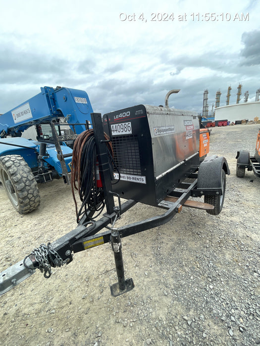 2024 Lincoln Electric LE400 Kubota V1505, Trlr, Cable Rack, Light Kit, ES Decals, T3