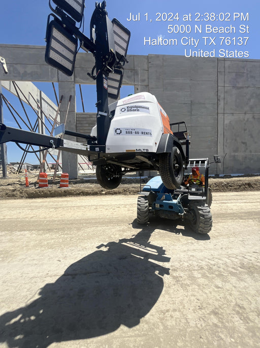 2024 Generac MLT2 Diesel, Flex Switch 120V Input, Powerzone Controller, 
(4) 320W LED Lights, 4kW Generator, 39.9 Gal Fuel Tank, 2" Ball, T3