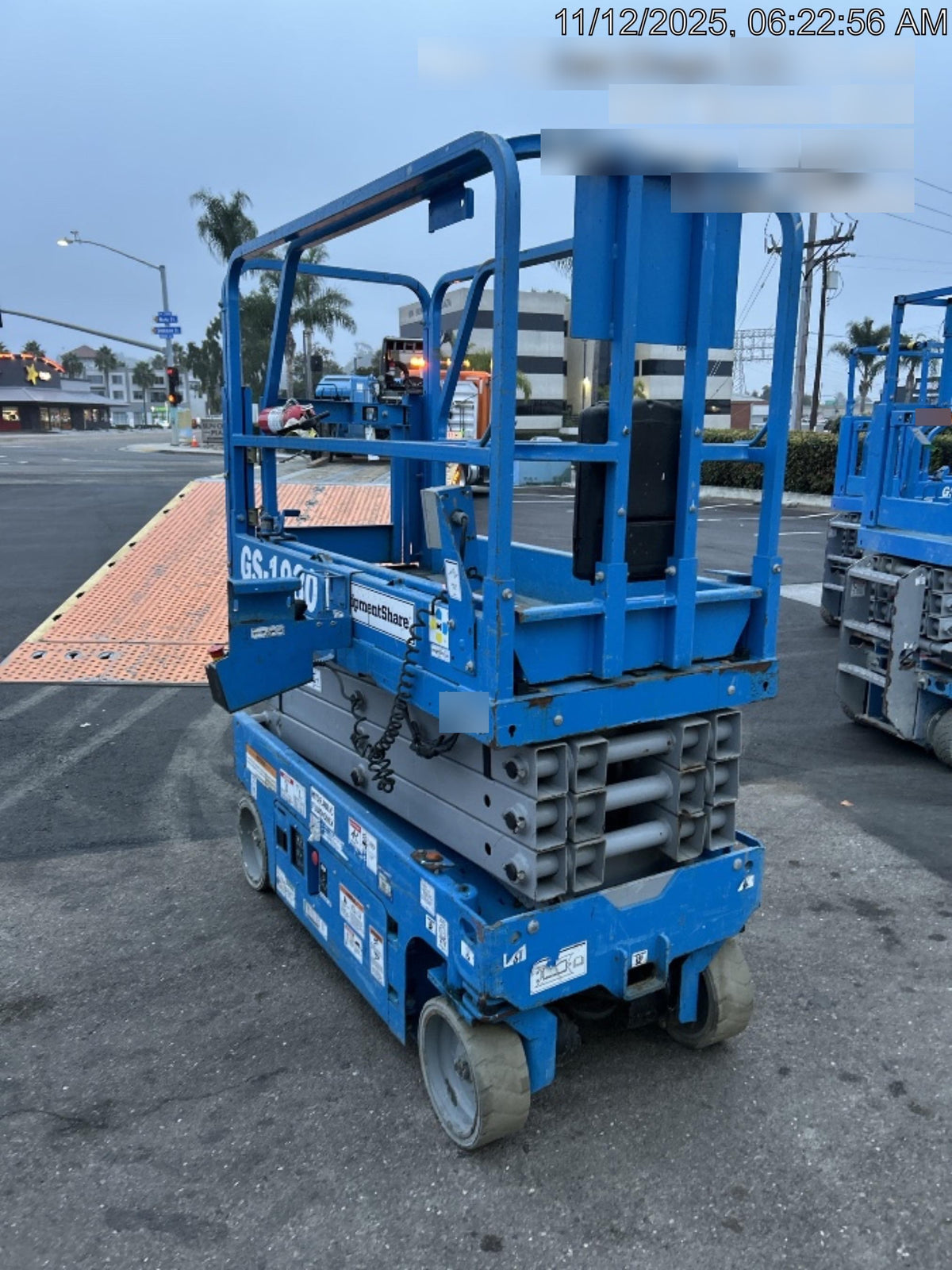 2019 Genie GS-1930 Half Height Swing Gate, 800W Inverter