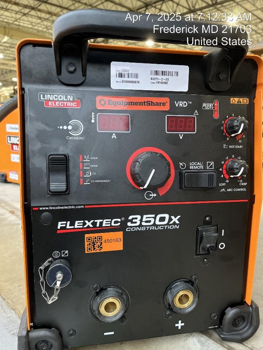 2024 LINCOLN ELECTRIC FLEXTEC 350X