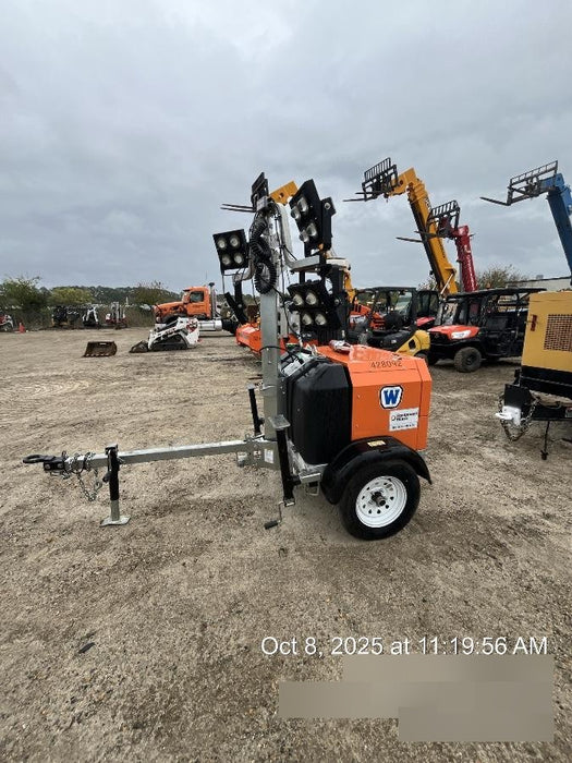 2024 Wanco WLTT-4MM4K Diesel, Deep Sea Controller, Shore Power Plug, Auto Start, (4) 350W LED Floodlights, 4kW Generator, 60 Gal Fuel Tank, 2" Ball, T3