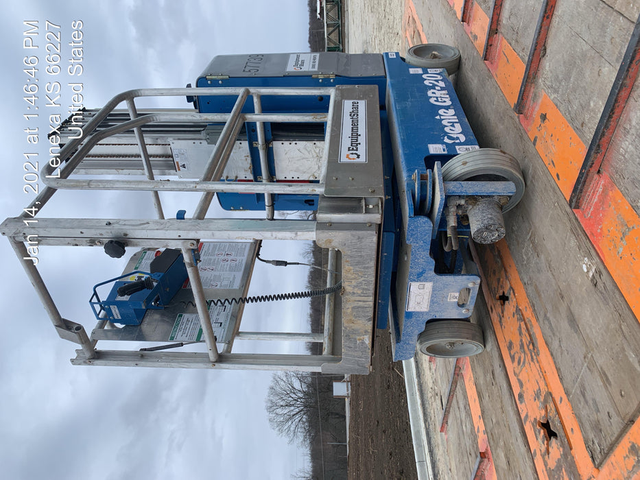 2019 GENIE GR-20