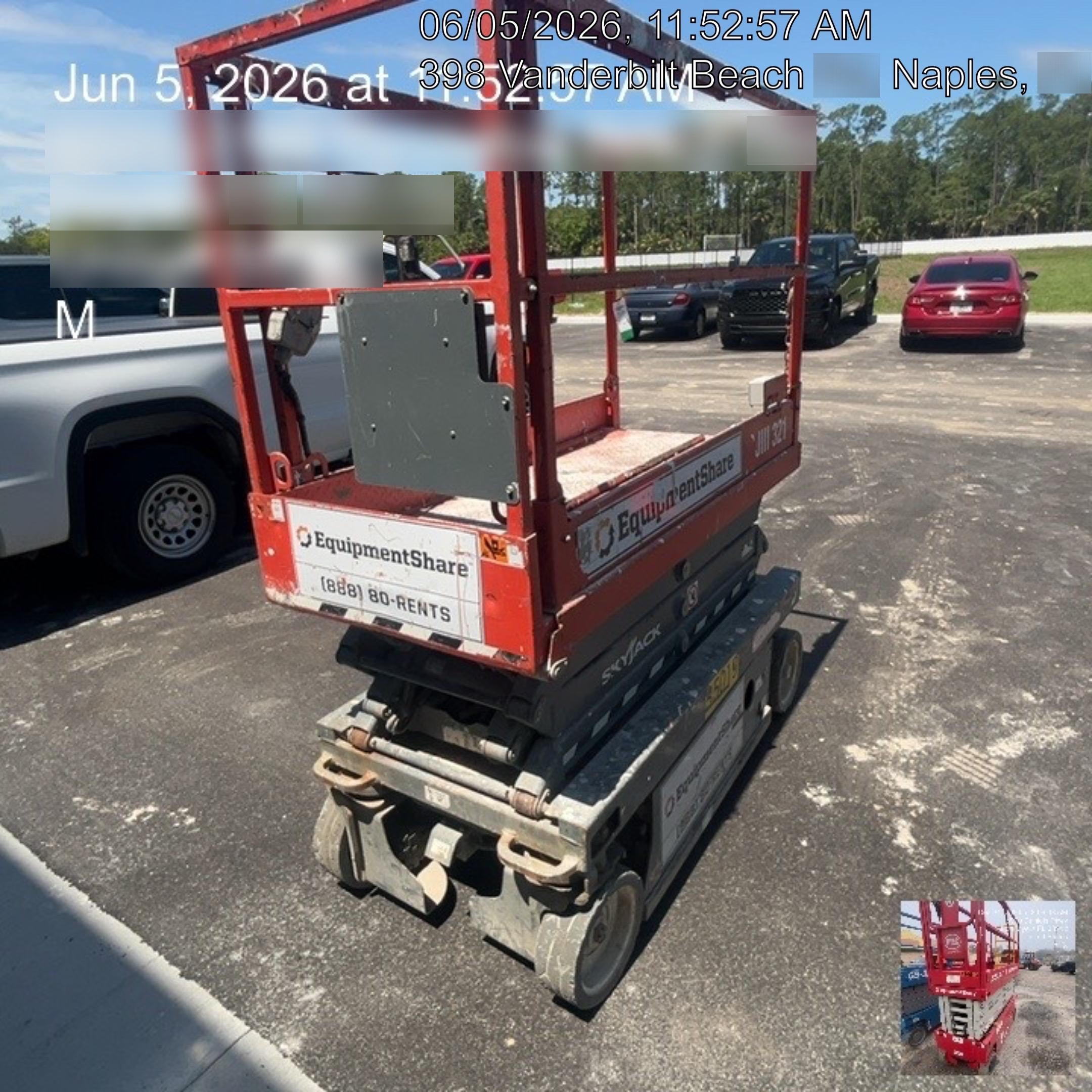 2019 Skyjack SJIII-3219 Standard Options, Trojan Batteries