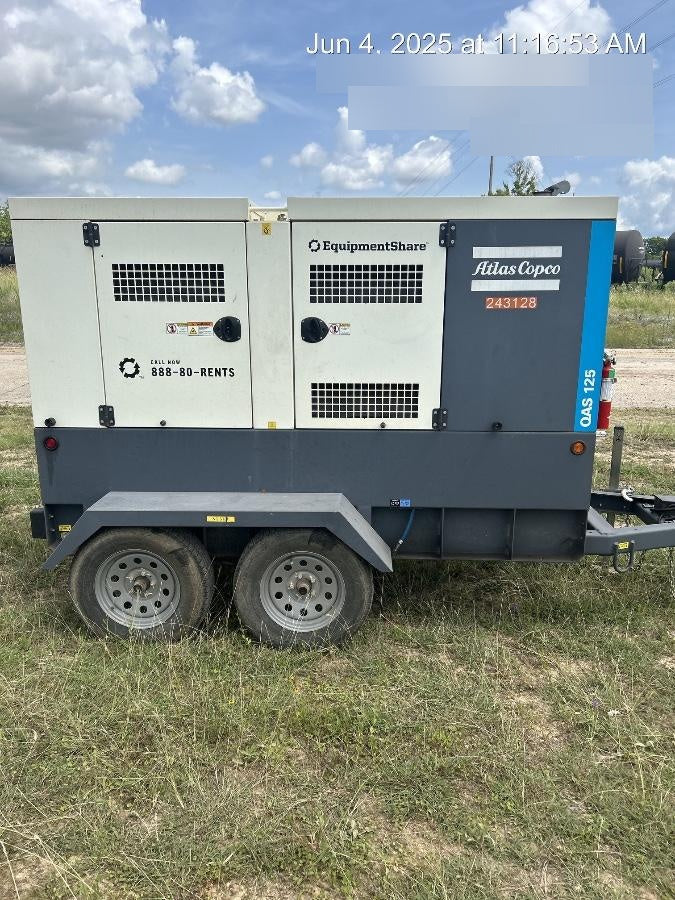 2022 ATLAS COPCO QAS 125