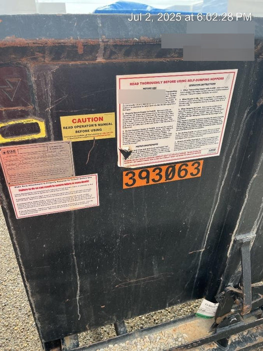 2024 STAR INDUSTRIES M-1820 - Self-Dump Hopper
