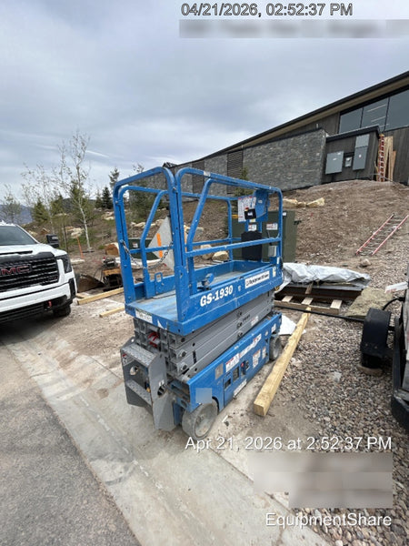2020 Genie GS-1930 Fixed rails with chain entry gate - Pre A92.20
