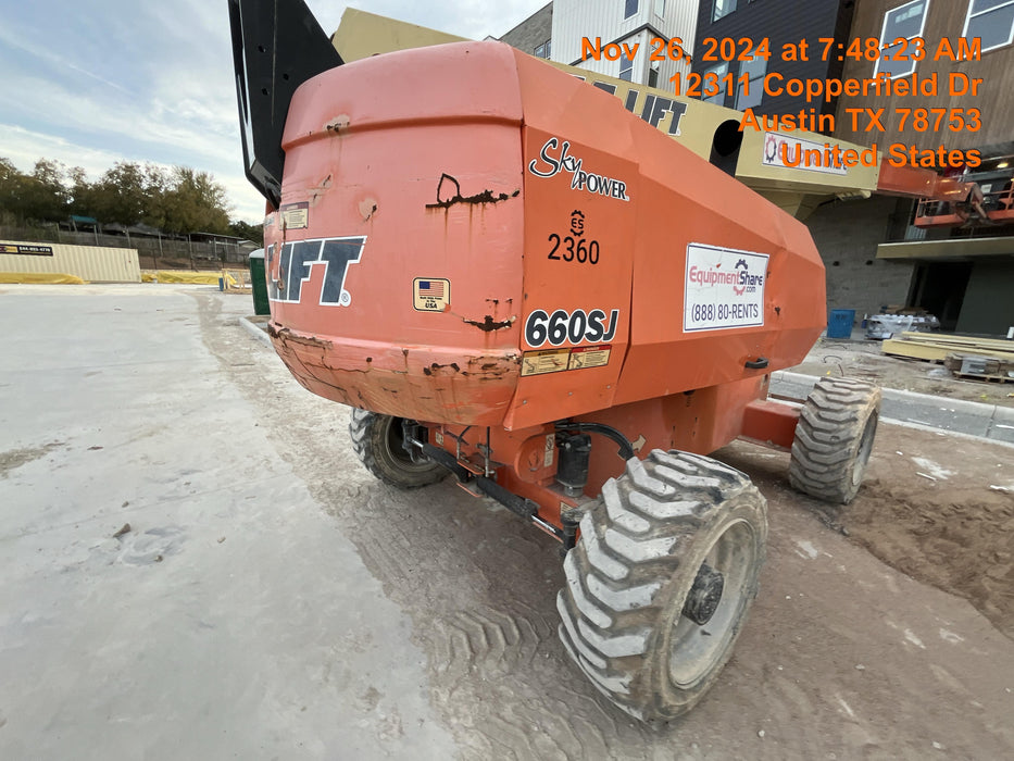 2016 JLG 660SJ