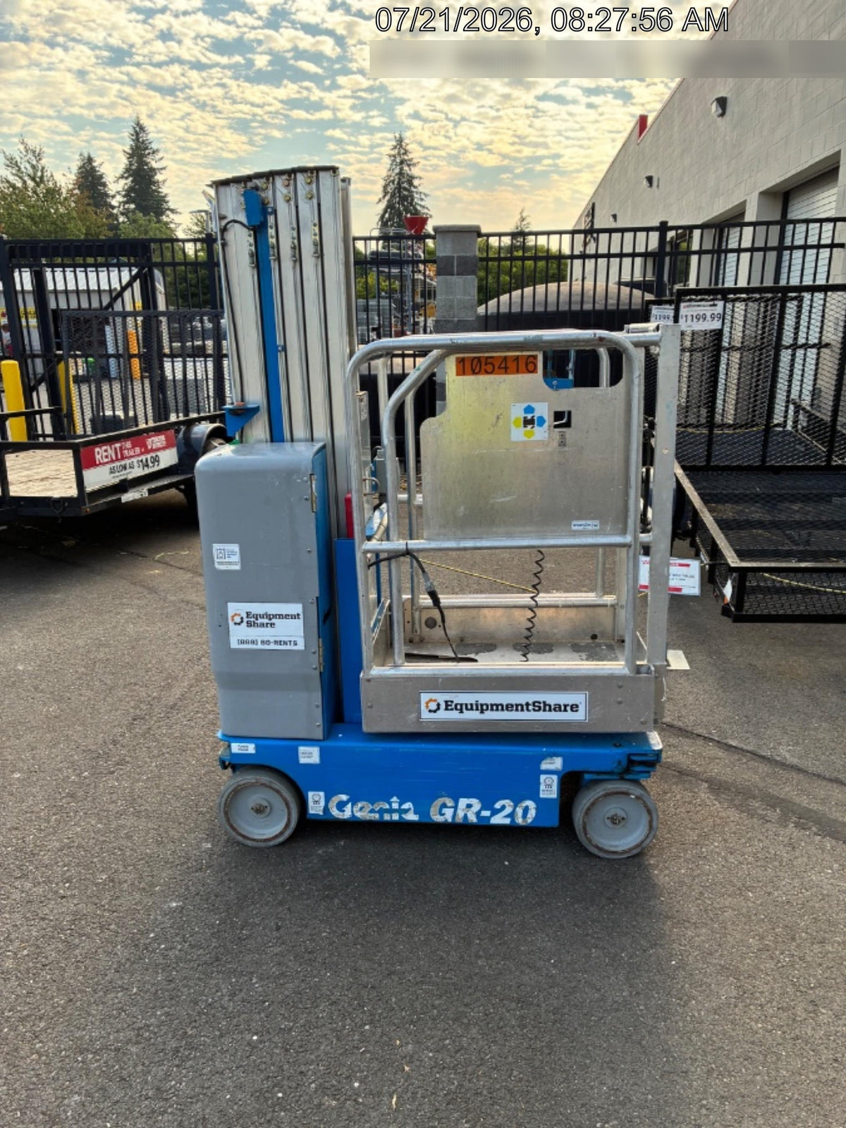 2020 GENIE GR-20