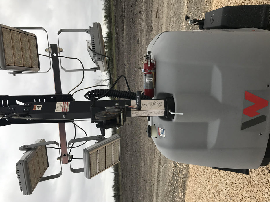 2019 Wacker Neuson LTV6K-LED LTV6K Light Tower, LED 300W, Telematics EQ SH Kubota
