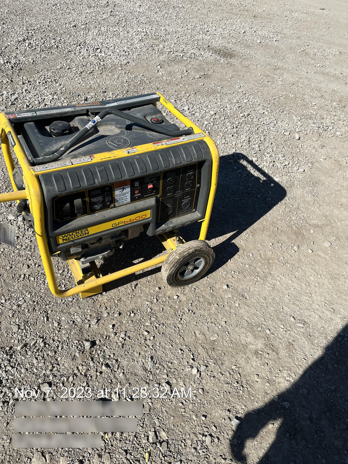 2018 WACKER NEUSON GP6600A