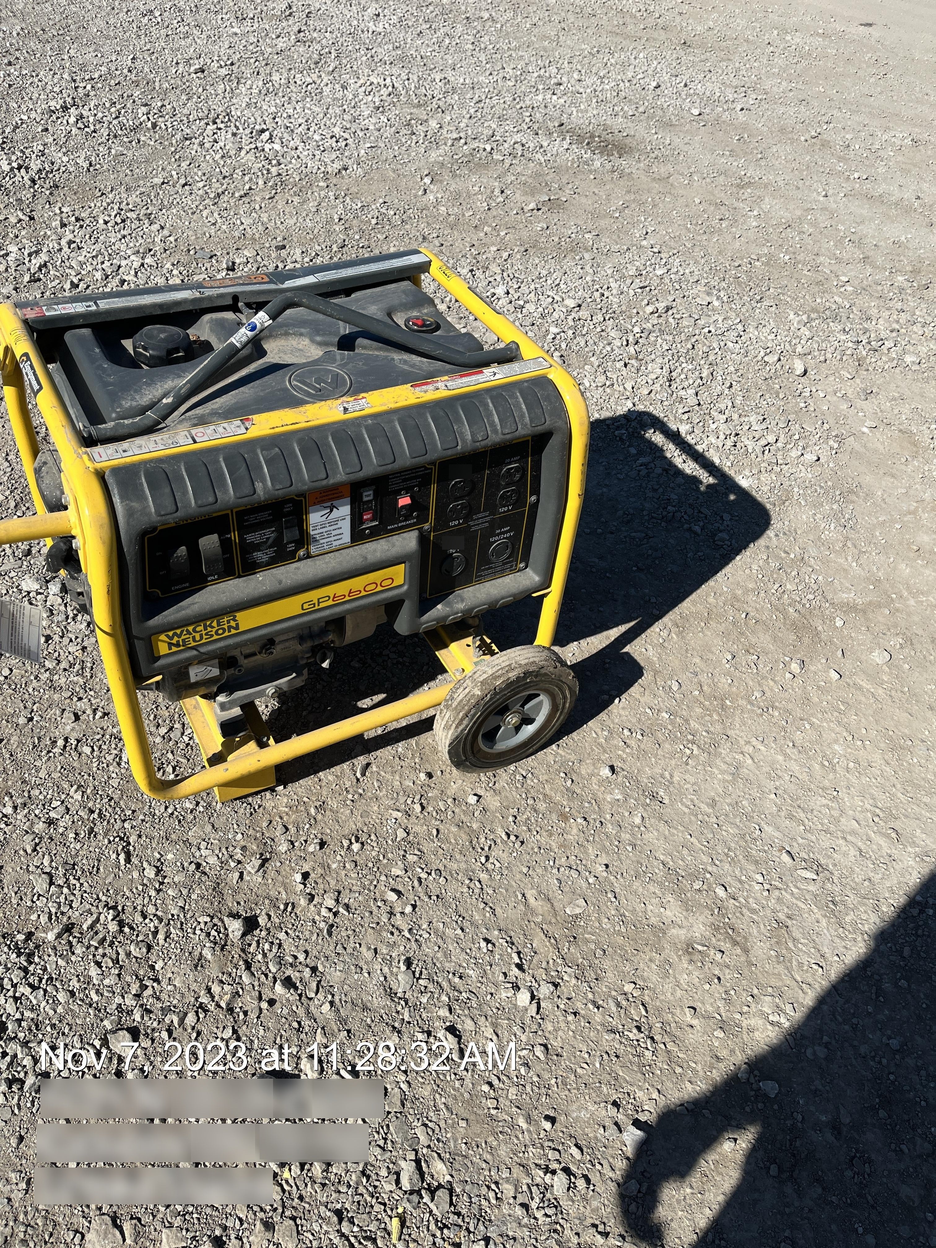2018 WACKER NEUSON GP6600A