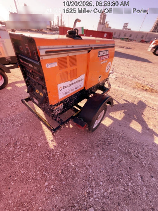 2021 Lincoln Electric Vantage 322 Vantage 322 Ready Pak 3 w/ Decals, ORANGE (includes trailer, cable rack, fender light kit) NO Telematics