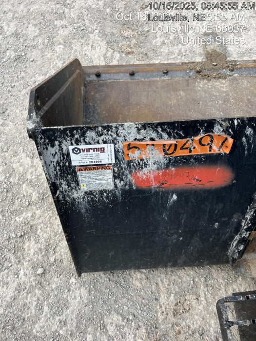 2025 VIRNIG 84" Smooth Bucket