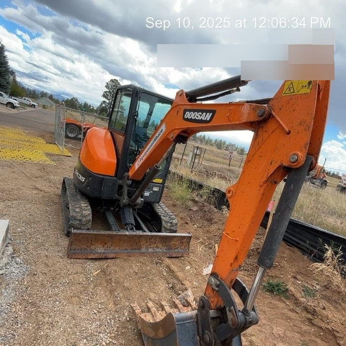 2019 DOOSAN DX35-5