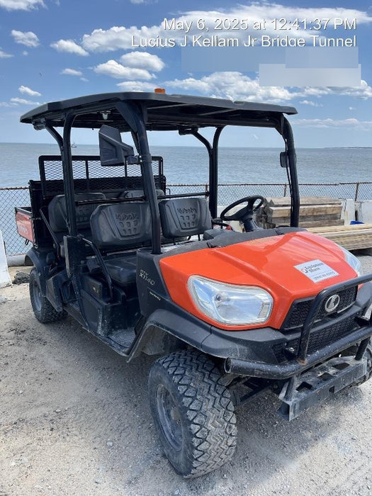 2020 Kubota RTV-X1140W-H Plastic Canopy, Windshield Acrylic Clear, LED Strobe Light, Wire Harness Kit, Back up Alarm