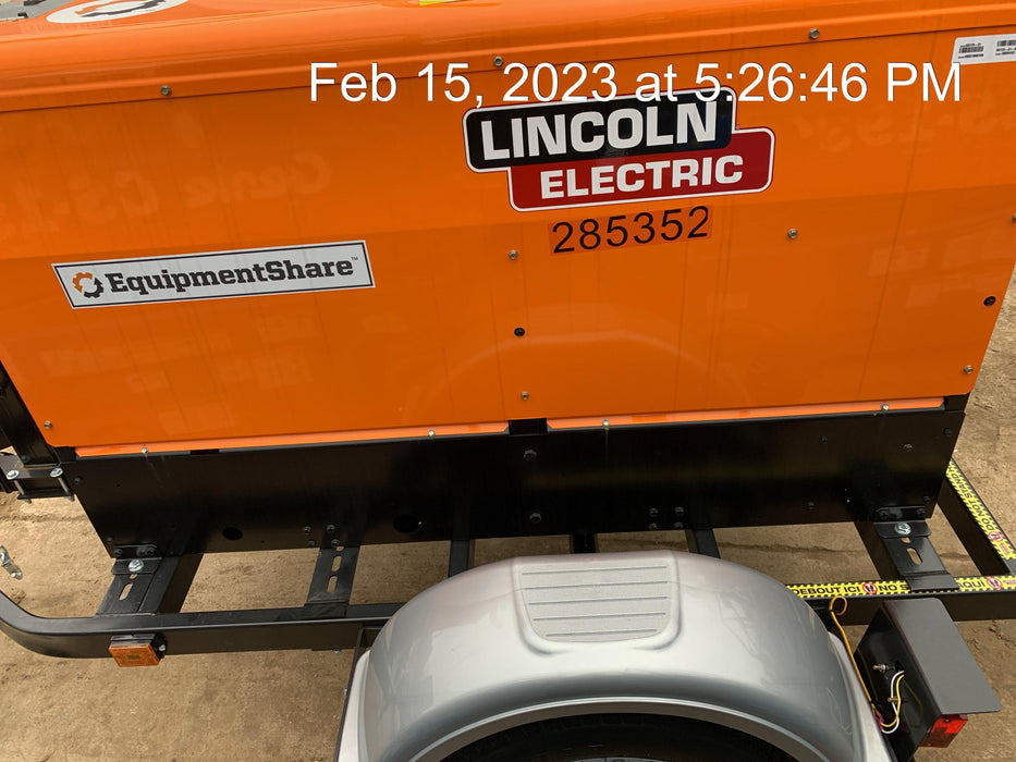 2022 Lincoln Electric LE400 Kubota V1505, Trlr, Cable Rack, Light Kit, ES Decals, T3