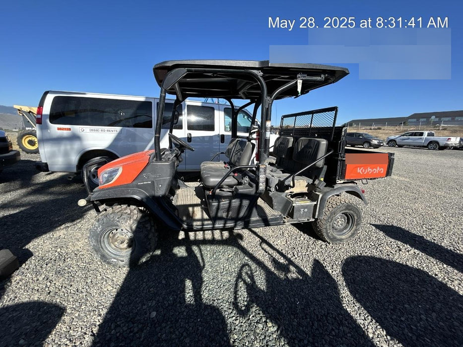 Kubota RTV-X1140W-H Plastic Canopy, Windshield Acrylic Clear, LED Strobe Light, Wire Harness Kit, Back up Alarm