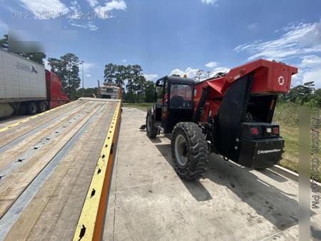 2019 Manitou MTA10055 Canopy, 120 HP, Solid Tires, Work Lights, Lift Hook, Auxiliary Hydraulics, 66" Carriage and 60" Forks