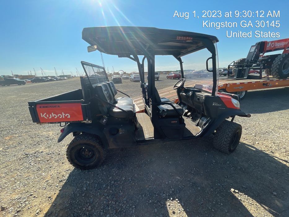 2021 Kubota RTV-X1140W-H Plastic Canopy, Windshield Acrylic Clear, LED Strobe Light, Wire Harness Kit, Back up Alarm