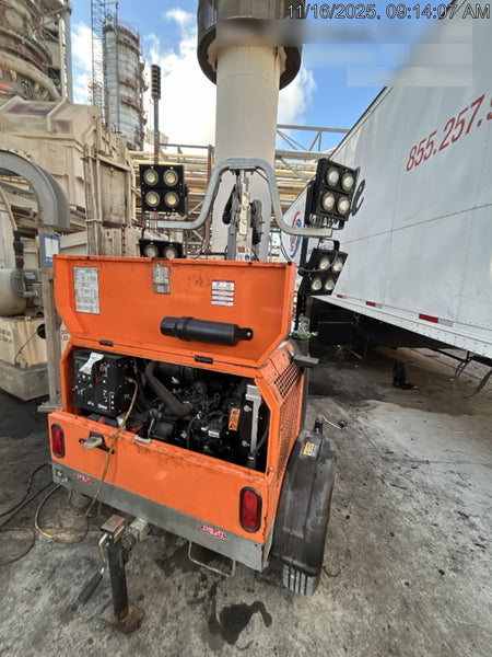 2024 Wanco WLTT-4MM4K Diesel, Deep Sea Controller, Shore Power Plug, Auto Start, (4) 350W LED Floodlights, 4kW Generator, 60 Gal Fuel Tank, 2" Ball, T3