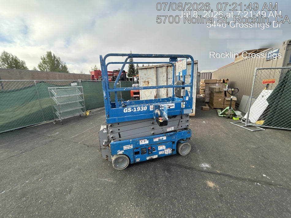 2019 Genie GS-1930 Half Height Swing Gate, 800W Inverter