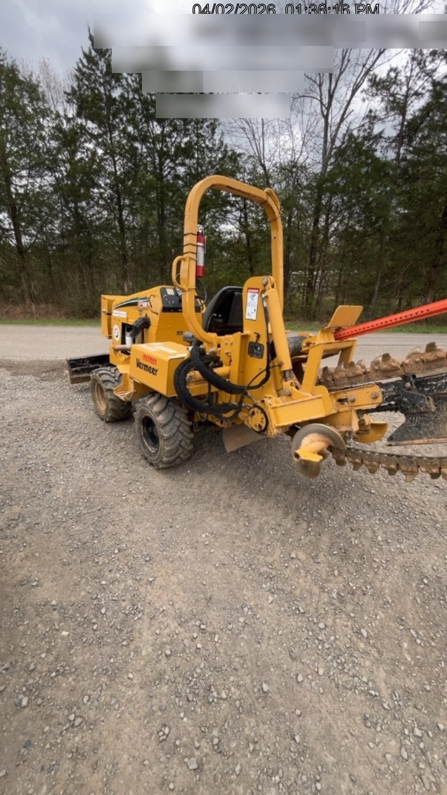 2020 VERMEER RTX450