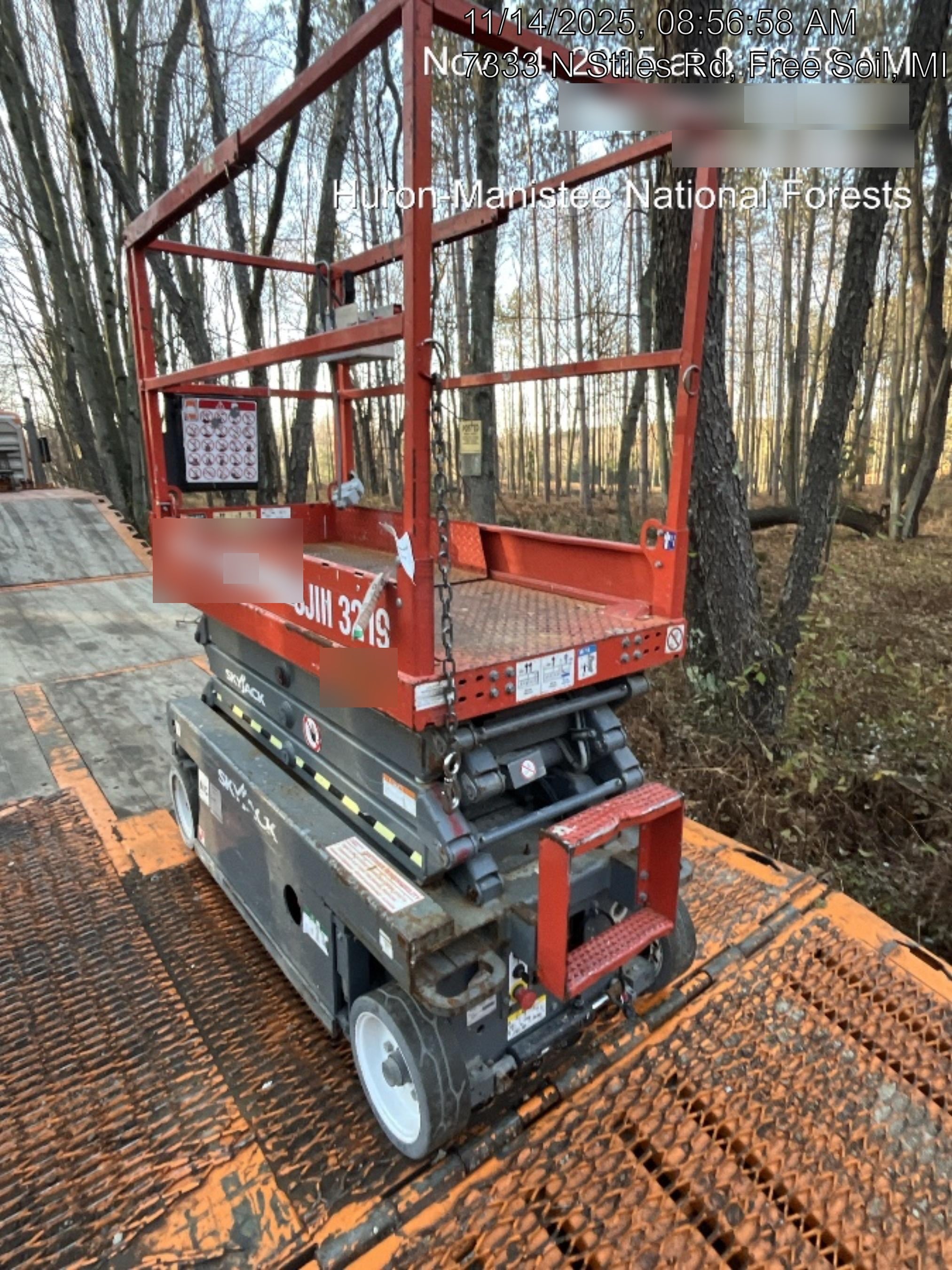 2017 Skyjack SJIII-3219 Standard Rental Specs