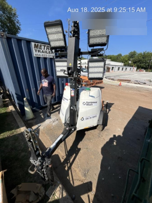 2023 Generac MLT2 Diesel, Flex Switch 120V Input, Powerzone Controller, 
(4) 320W LED Lights, 4kW Generator, 39.9 Gal Fuel Tank, 2" Ball, T3