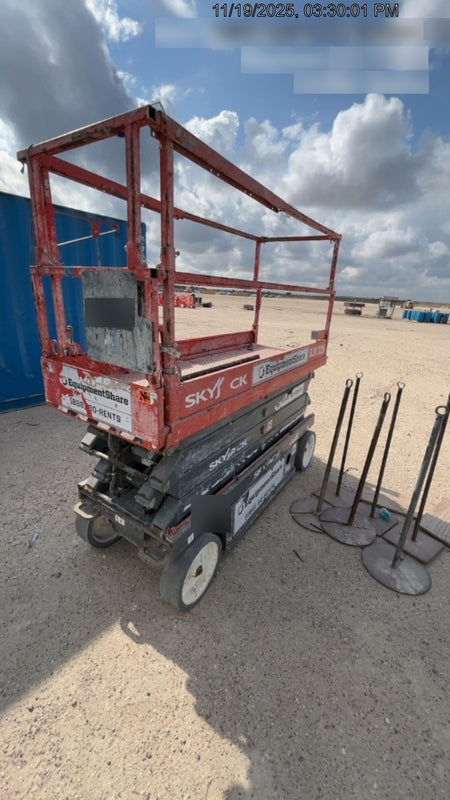 2019 Skyjack SJIII-3226 Standard Options, Trojan Batteries