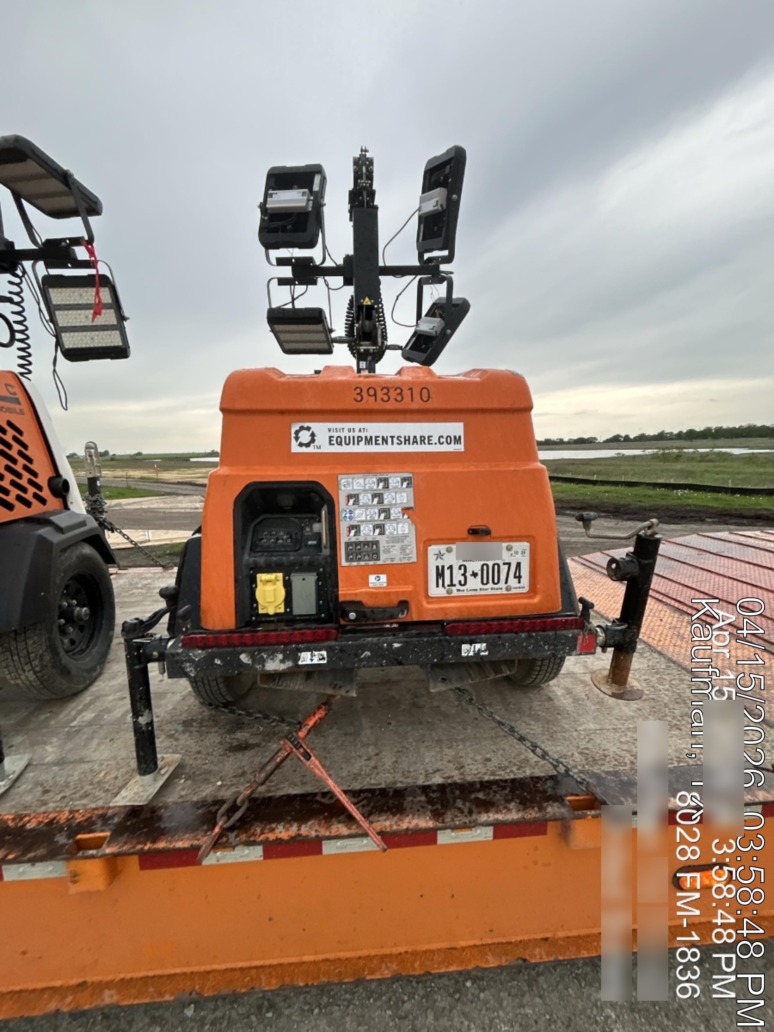 2024 Generac MLT2 Diesel, Flex Switch 120V Input, Powerzone Controller, 
(4) 320W LED Lights, 4kW Generator, 39.9 Gal Fuel Tank, 2" Ball, T3