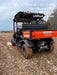 2022 Kubota RTV-X1140W-H Plastic Canopy, Windshield Acrylic Clear, LED Strobe Light, Wire Harness Kit, Back up Alarm