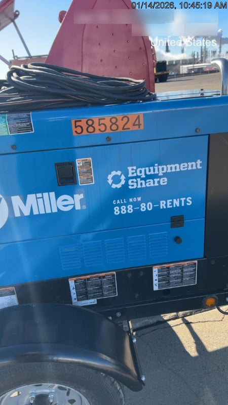 2025 MILLER ELECTRIC BIG BLUE 400
