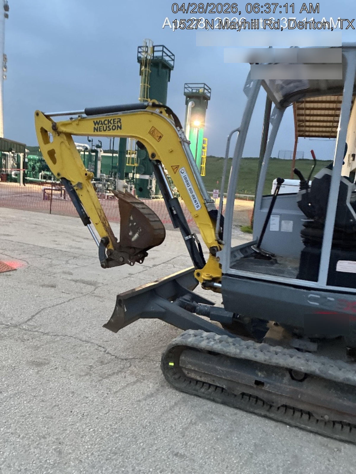 2018 WACKER NEUSON EZ38