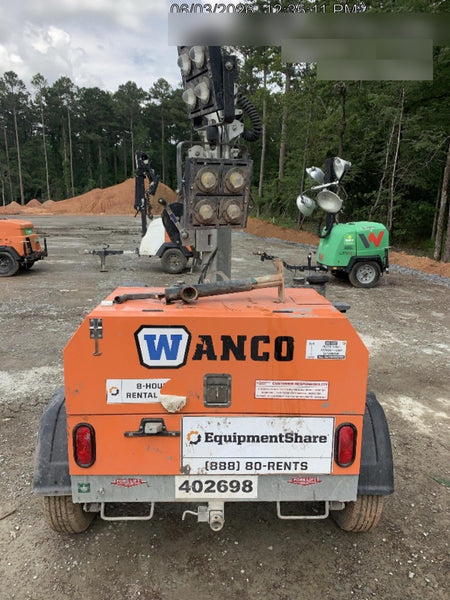 2024 Wanco WLTT-4MM4K Diesel, Deep Sea Controller, Shore Power Plug, Auto Start, (4) 350W LED Floodlights, 4kW Generator, 60 Gal Fuel Tank, 2" Ball, T3