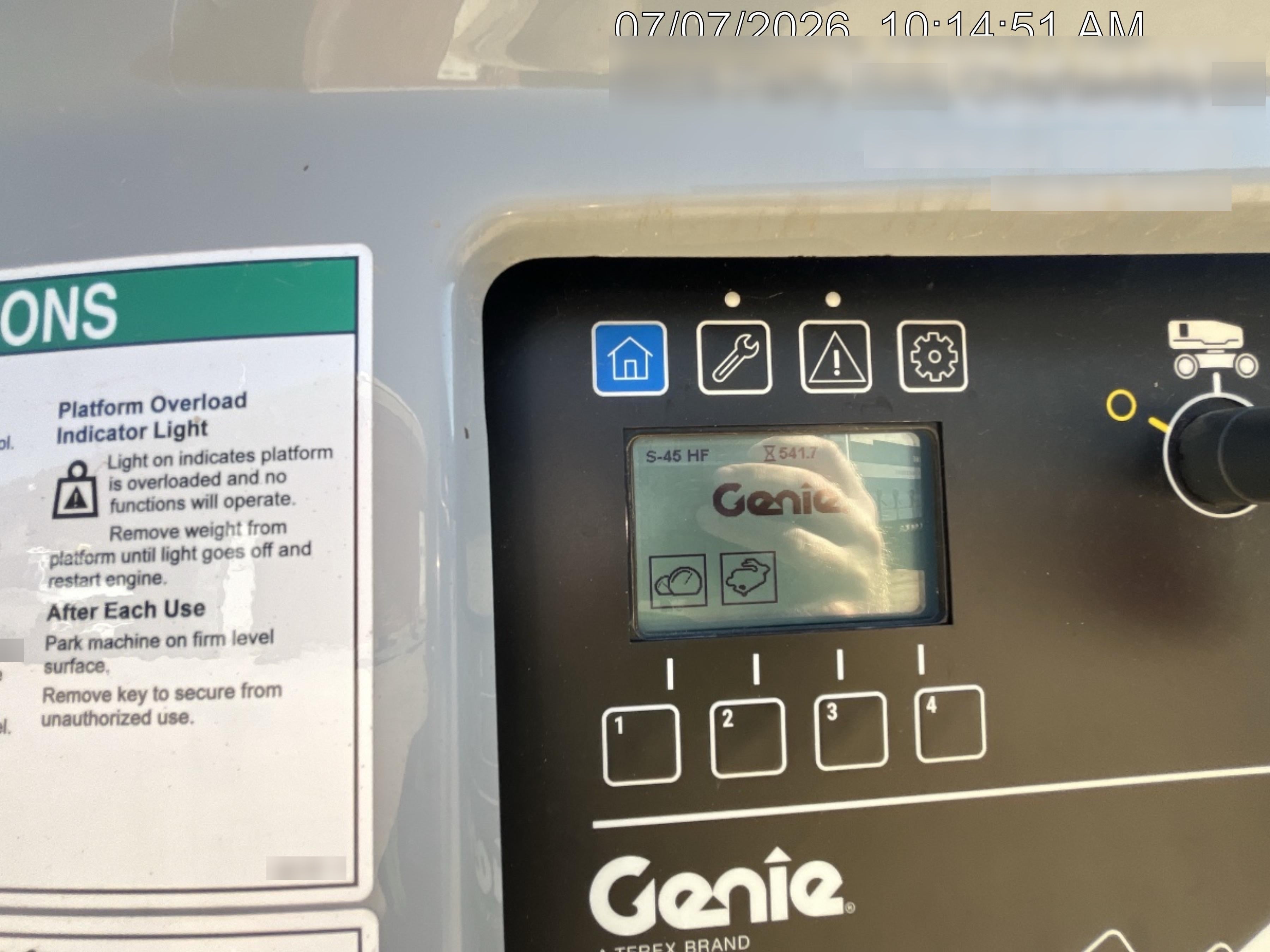 2024 GENIE S-45 HF