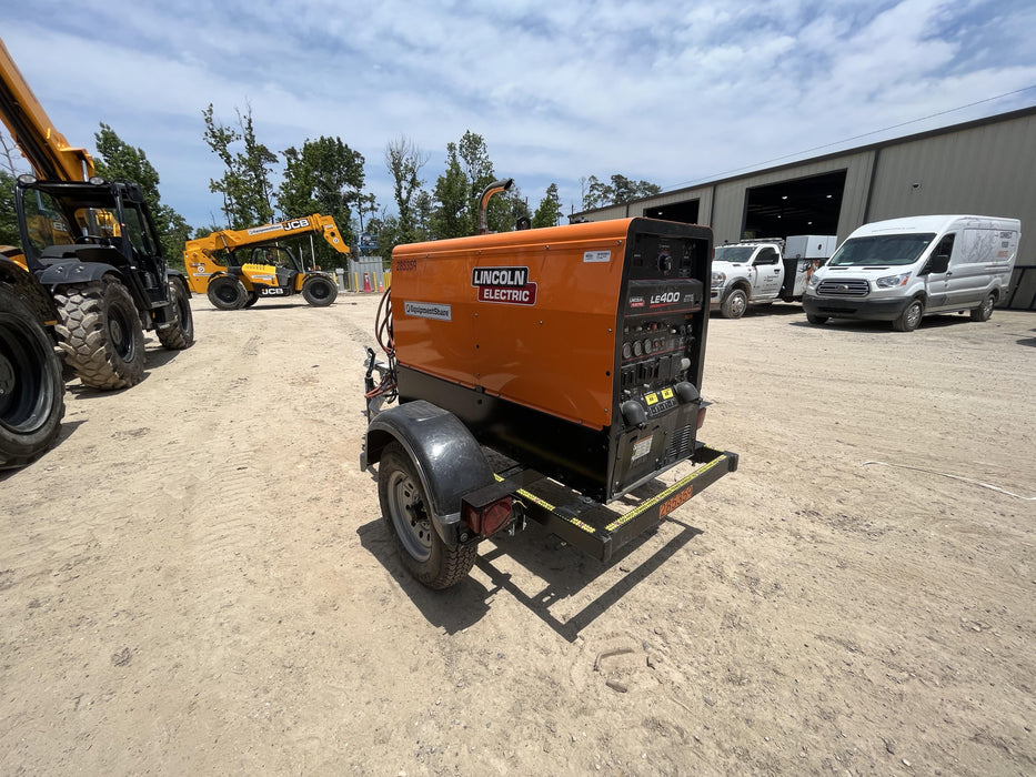 2022 Lincoln Electric LE400 Kubota V1505, Trlr, Cable Rack, Light Kit, ES Decals, T3