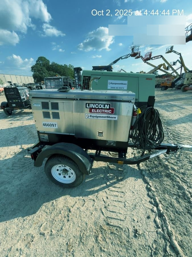 2024 Lincoln Electric LE400 Kubota V1505, Trlr, Cable Rack, Light Kit, ES Decals, T3