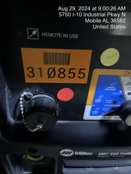 2023 MILLER ELECTRIC XMT 350