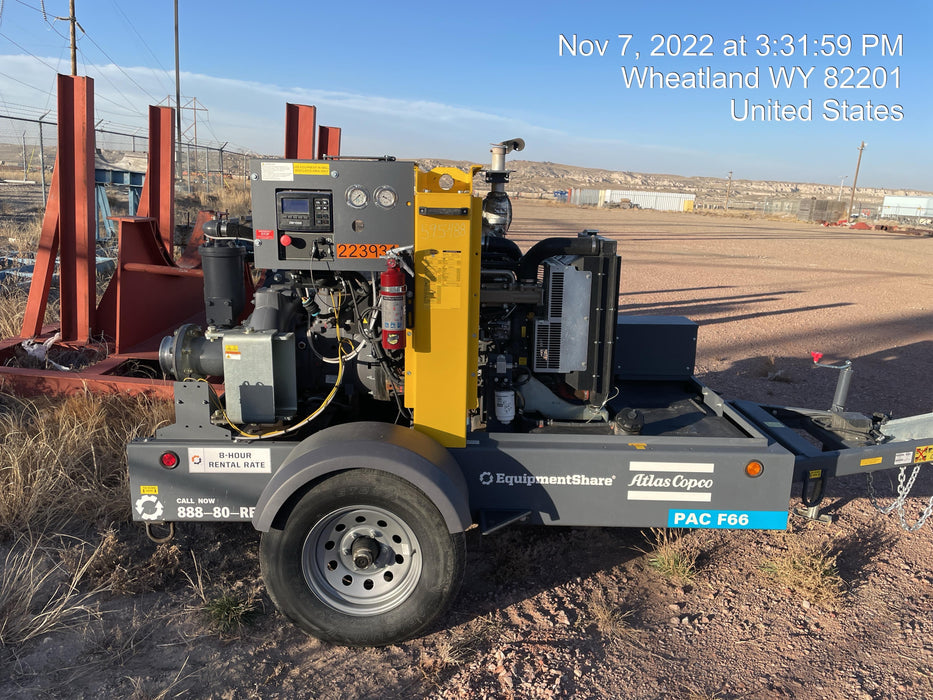 2022 ATLAS COPCO PAC F66 KD