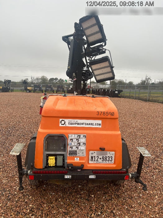 2023 Generac MLT2 Diesel, Flex Switch 120V Input, Powerzone Controller, 
(4) 320W LED Lights, 4kW Generator, 39.9 Gal Fuel Tank, 2" Ball, T3