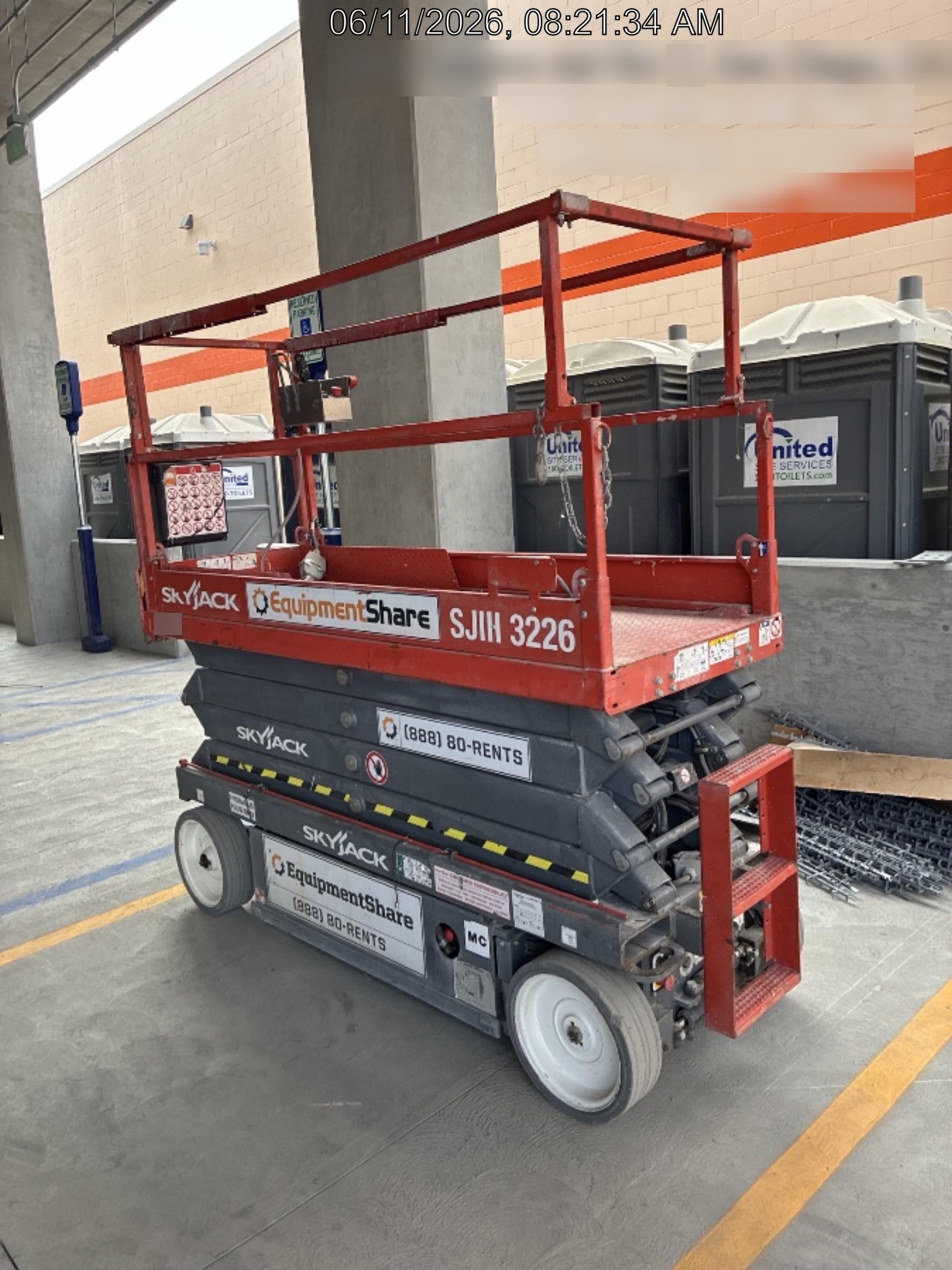2019 Skyjack SJIII-3226 Standard w/Trojan Batteries