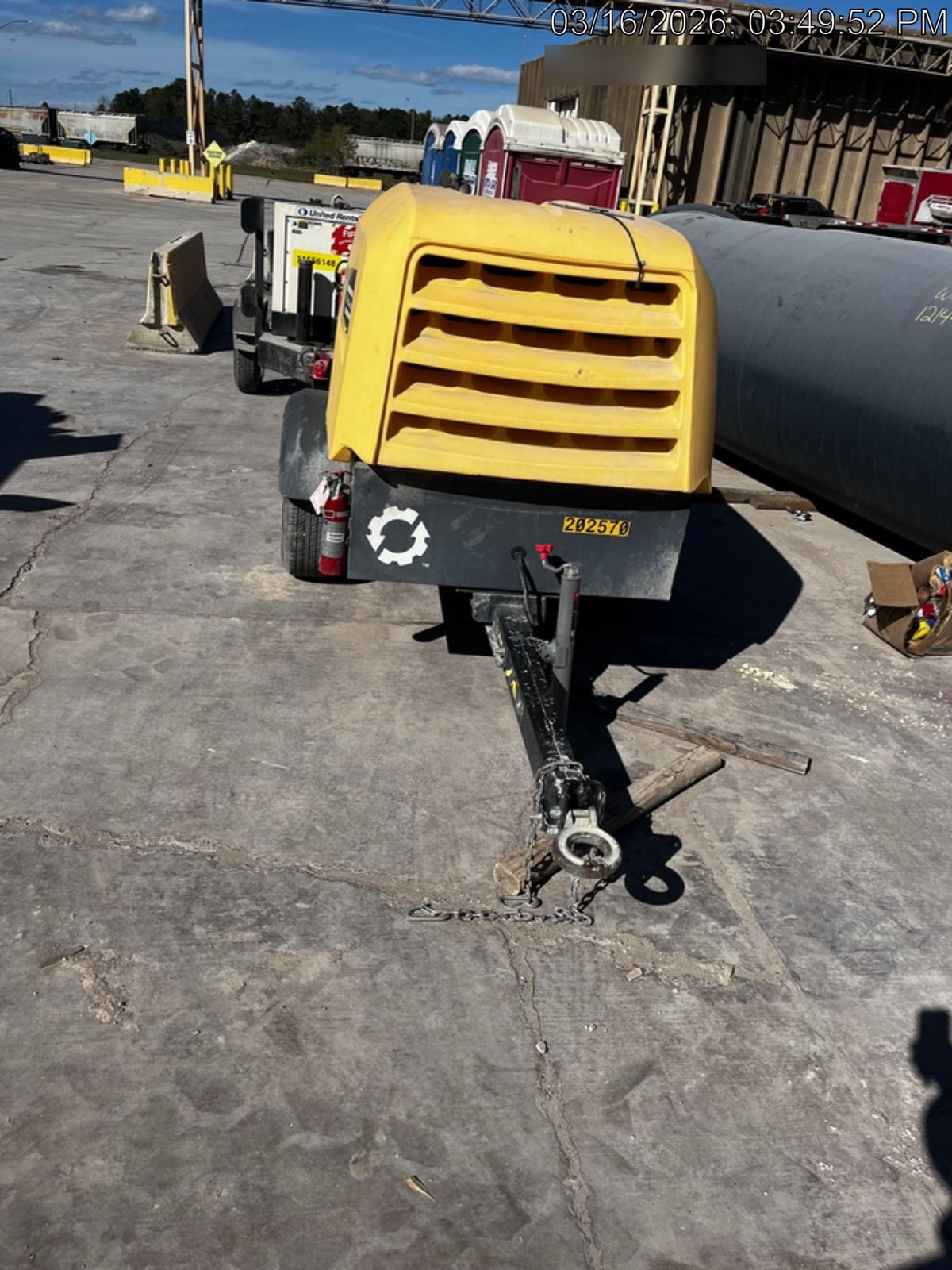 2022 ATLAS COPCO XAS188 CWK