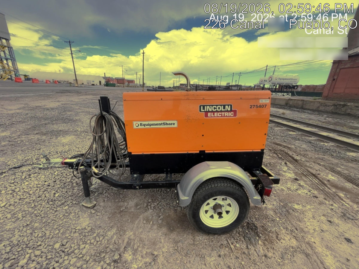 2022 Lincoln Electric LE400 Kubota V1505, Trlr, Cable Rack, Light Kit, ES Decals, T3