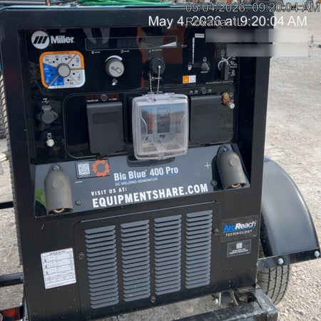 2025 MILLER ELECTRIC BIG BLUE 400
