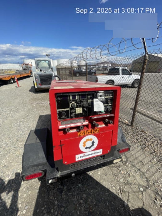 2022 Shindaiwa DGW400MDL Kubota D902 Engine, 23 HP, Dual Op Welder, Wire, Arc, Droop Stick, Tig, and CC Stick Functionality, Simulphase, 3 Phase and 1 Phase Gen Output, Single Axle NB Trlr, Slr Trckl Chrg 12V 12W, Fire Ext