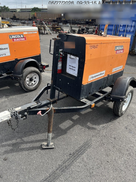 2021 Lincoln Electric Vantage 322 Vantage 322 Ready Pak 3 w/ Decals, ORANGE (includes trailer, cable rack, fender light kit) NO Telematics