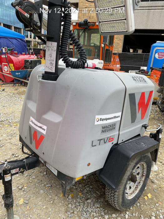 2019 Wacker Neuson LTV6K-LED LED Lighting, ES Track Hardware, Fuel Level Sensor