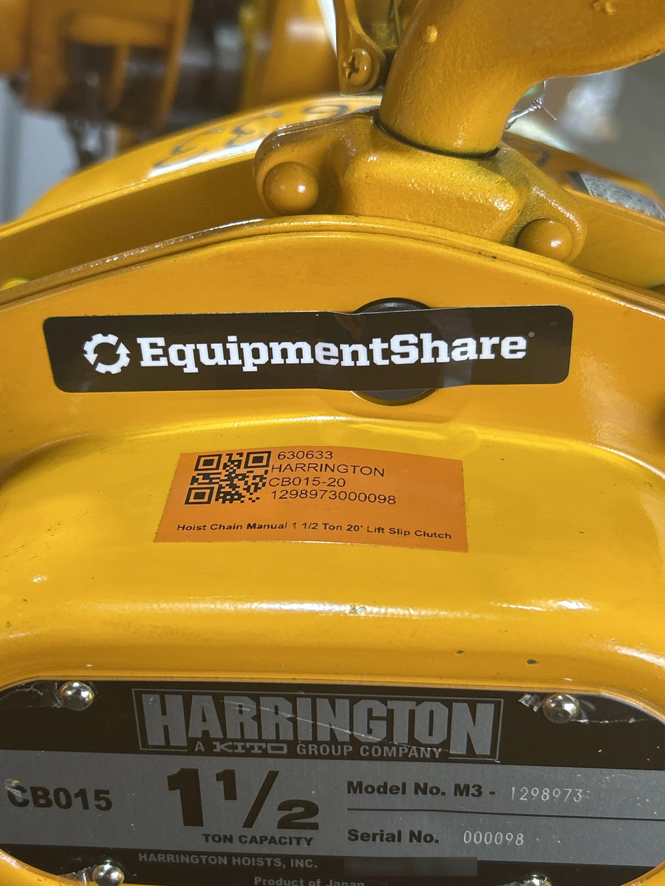 2026 HARRINGTON CB015-20